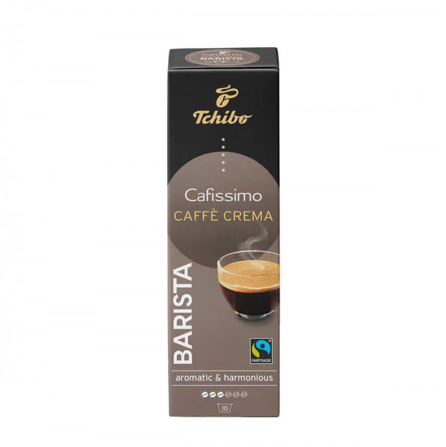Capsule cafea Tchibo Cafissimo Barista Caffe Crema espresso lung 10 bucati