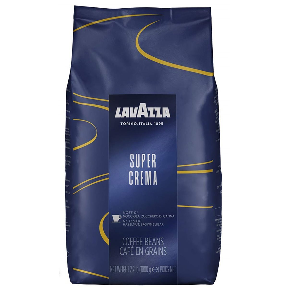 Lavazza Super Crema cafea boabe 1kg noua reteta espresso perfect