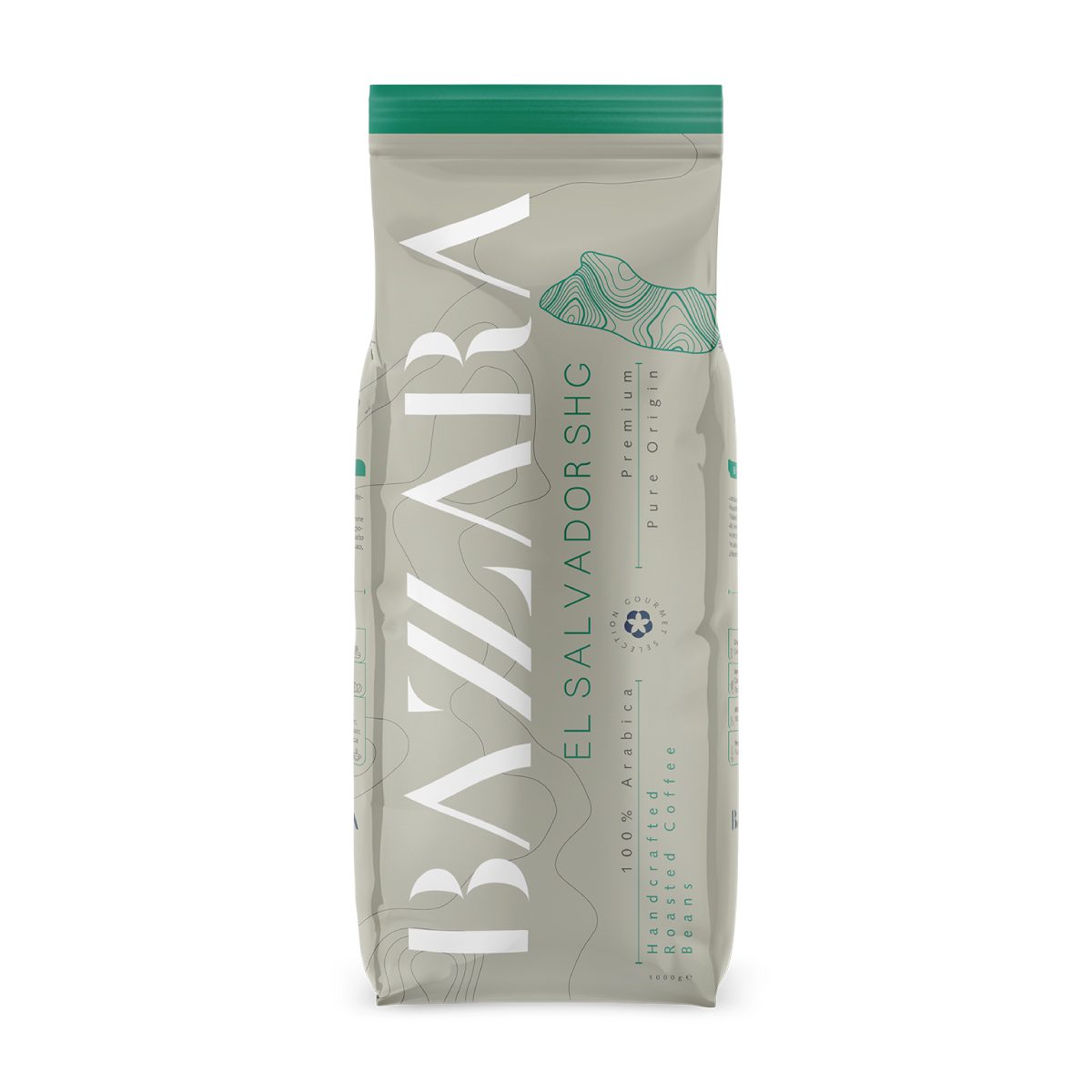 Bazzara Cafea Boabe El Salvador Shg 1kg - Arabica Selecta