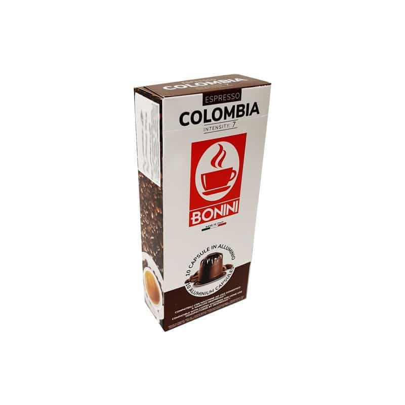 Bonini Colombia 10 capsule cafea compatibile Nespresso aroma bogata