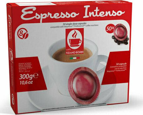 Bonini Espresso Intenso 50 Capsule Arabica Robusta Compatibile Nespresso