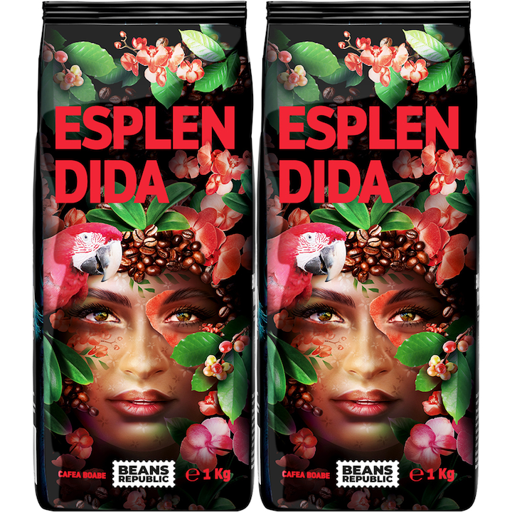 Cafea boabe Beans Republic Arabica 100% espresso 3 origini 2kg