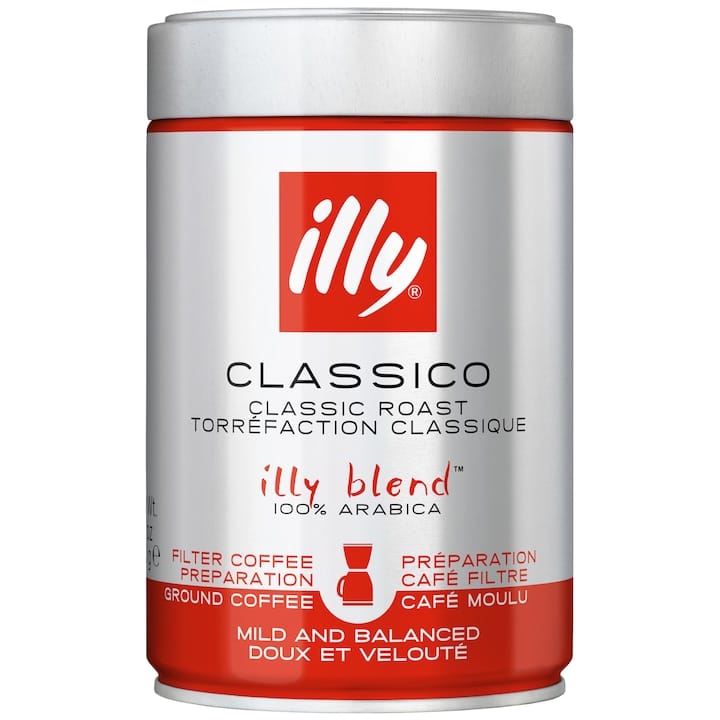 Cafea macinata illy Filtro Espresso 250g - Aroma caramel
