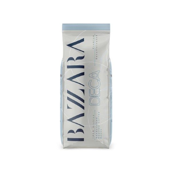 Cafea boabe decofeinizata Bazzara 1kg - 100% Arabica