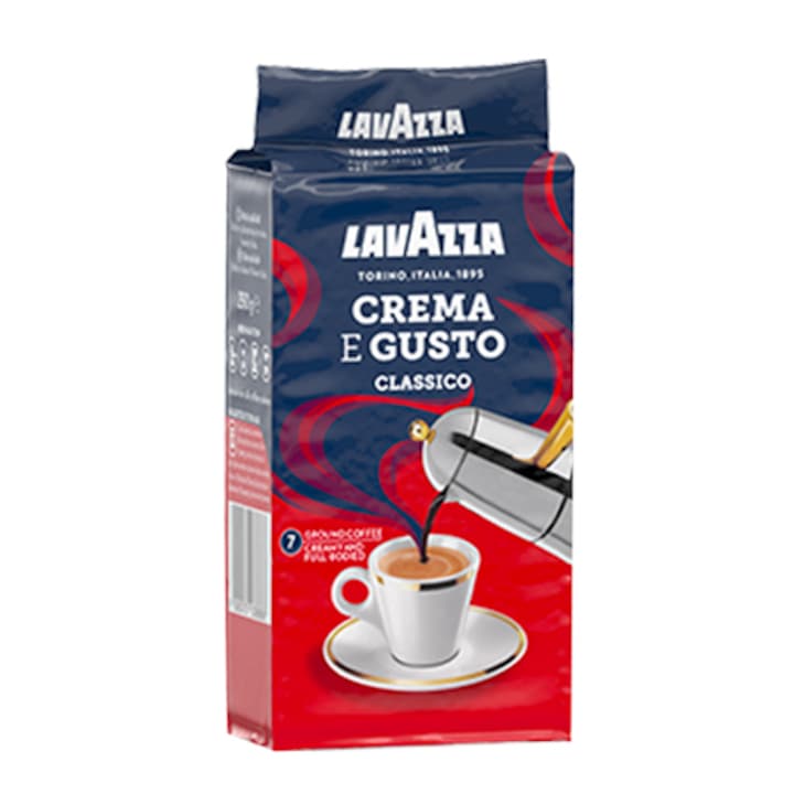 Cafea macinata Lavazza Crema e Gusto 250g