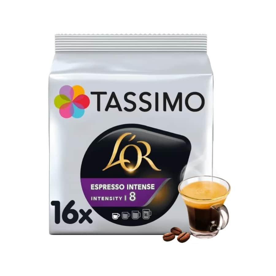 Capsule Tassimo Lor Espresso Intense 16 buc Aroma Fructata Crema Bogata