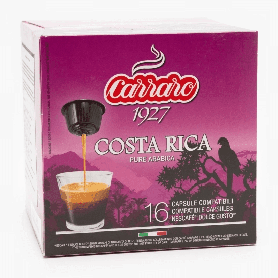 Capsule cafea Carraro Costa Rica compatibile Dolce Gusto 16 buc