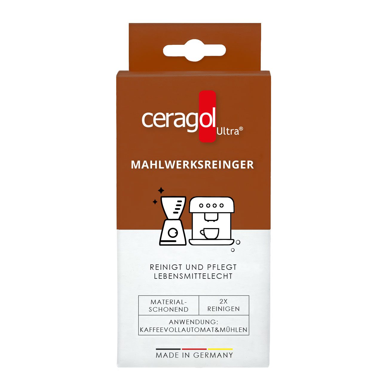 Ceragol Ultra Detergent Cristale Curatare Rasnita 2 Doze