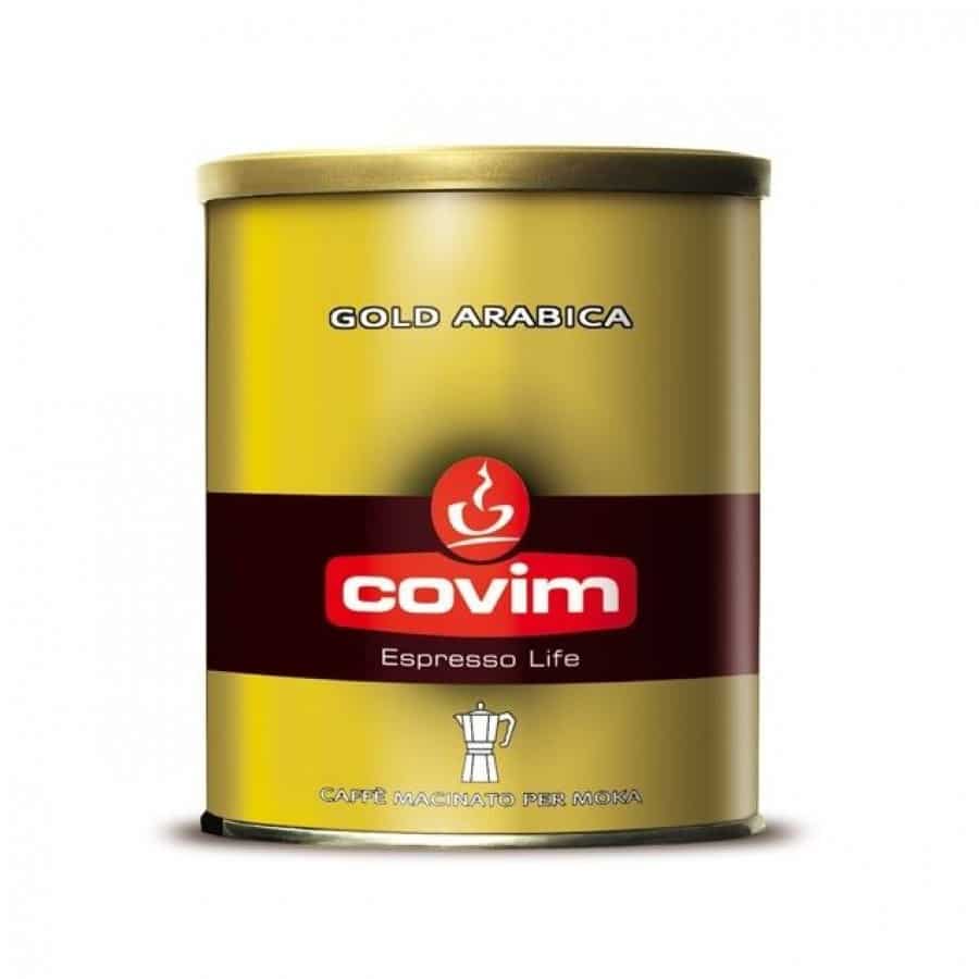 Covim Gold Arabica cafea macinata cutie 250g - gust plin si arome intense