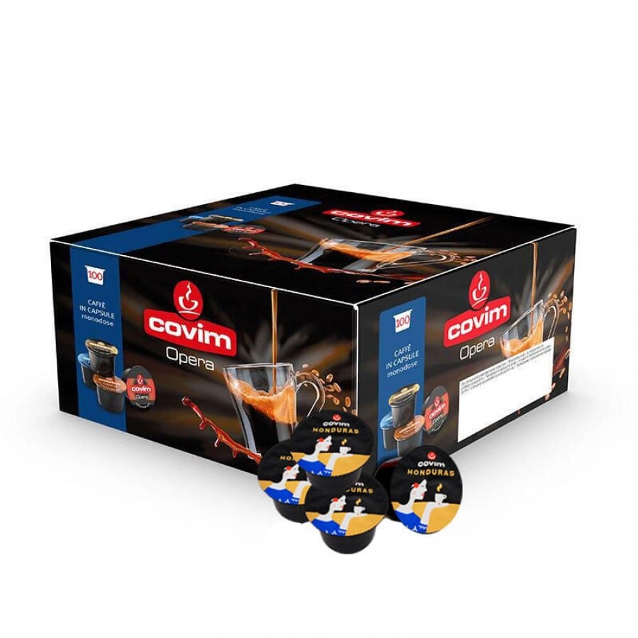 Covim Opera Capsule Lavazza Blue Honduras 100% Arabica 100 Buc