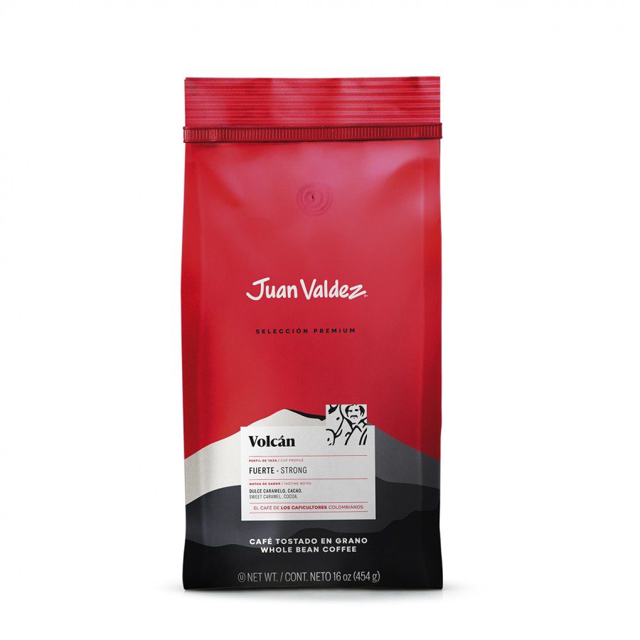 Juan Valdez Volcan cafea boabe 100% Arabica 454g gust indelungat