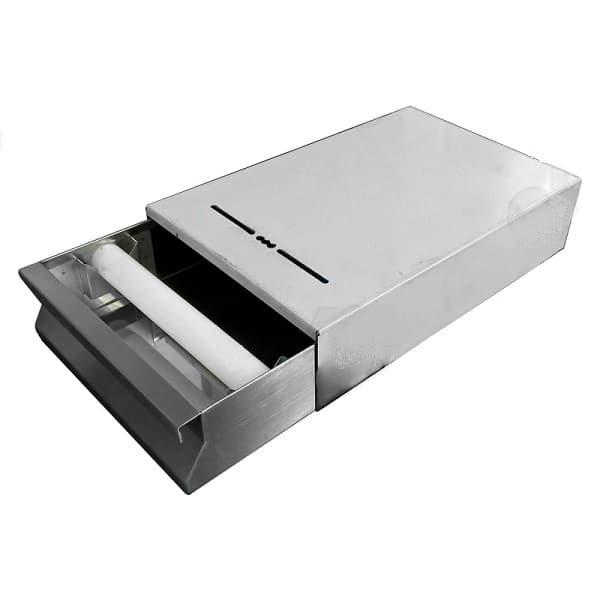 Tanc de zat cu cutie knock drawer deluxe 90mm - rezistent si compact