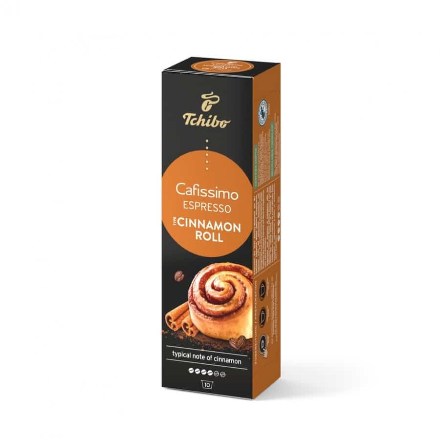 Tchibo Cafissimo Espresso Cinnamon Roll capsule 10 buc fara aditivi