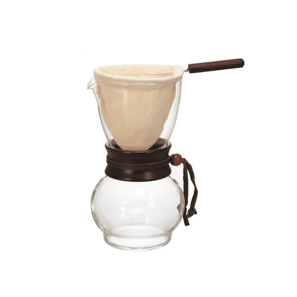 Cafetiera Hario V60 Drip Dpw-3-OV cu filtru panza pentru preparat cafea manual