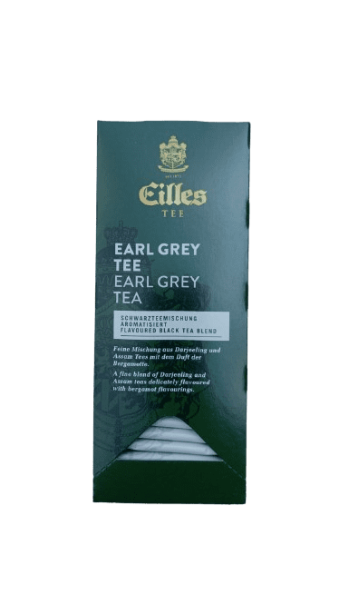 Ceai negru Eilles Earl Grey 25 plicuri cu aroma intensa de bergamota