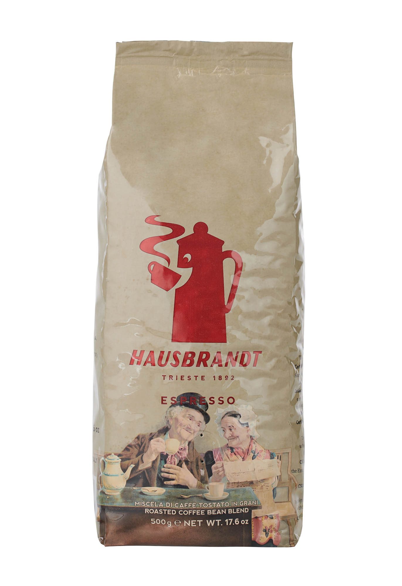 Cafea boabe Hausbrandt Espresso 500g - Arabica premium