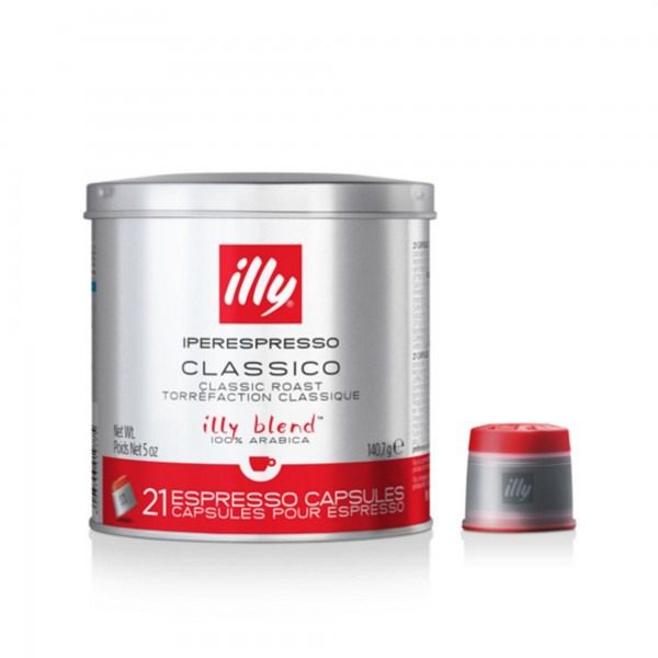 Capsule cafea Illy Iperespresso Classico 21 bucati Arabica prajita medie