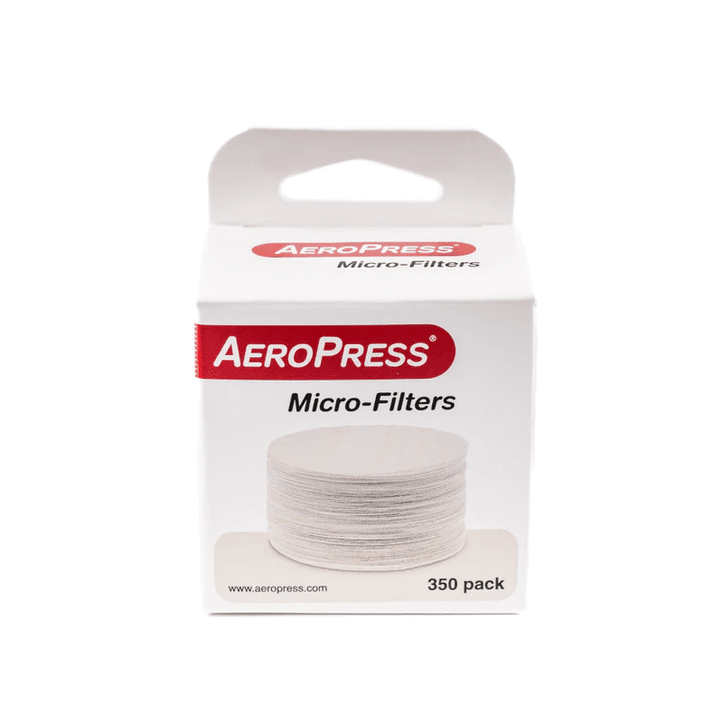 Filtre Aeropress 350 microfiltre pentru Original si Go compostabile fabricate Sua