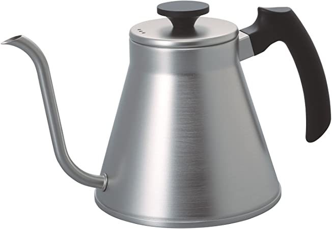 Hario Fit Kettle Ibric V60 1200ml Argintiu pentru cafea de specialitate